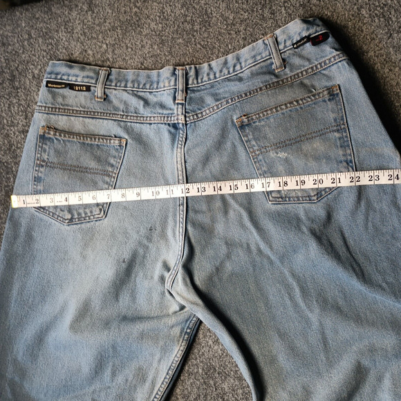 Flame resistant Jeans Men 40 Blue Denim Ultra Soft Relaxed Fit - Picture 7 of 16